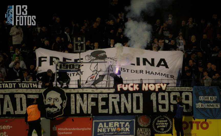 mit lina in die&nbsp;nordkurve